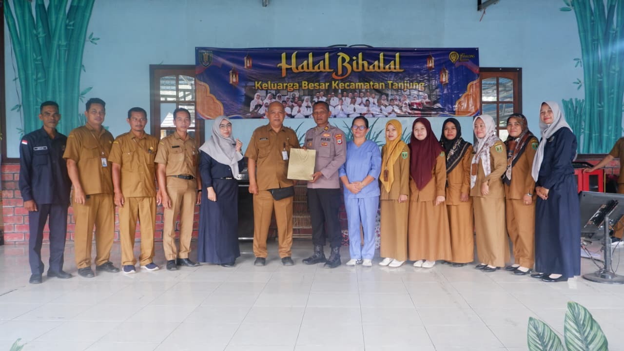 Kecamatan Tanjung Gelar Halal Bihalal dan Pisah Sambut sebagai Momentum Kebersamaan sekaligus Silaturahmi