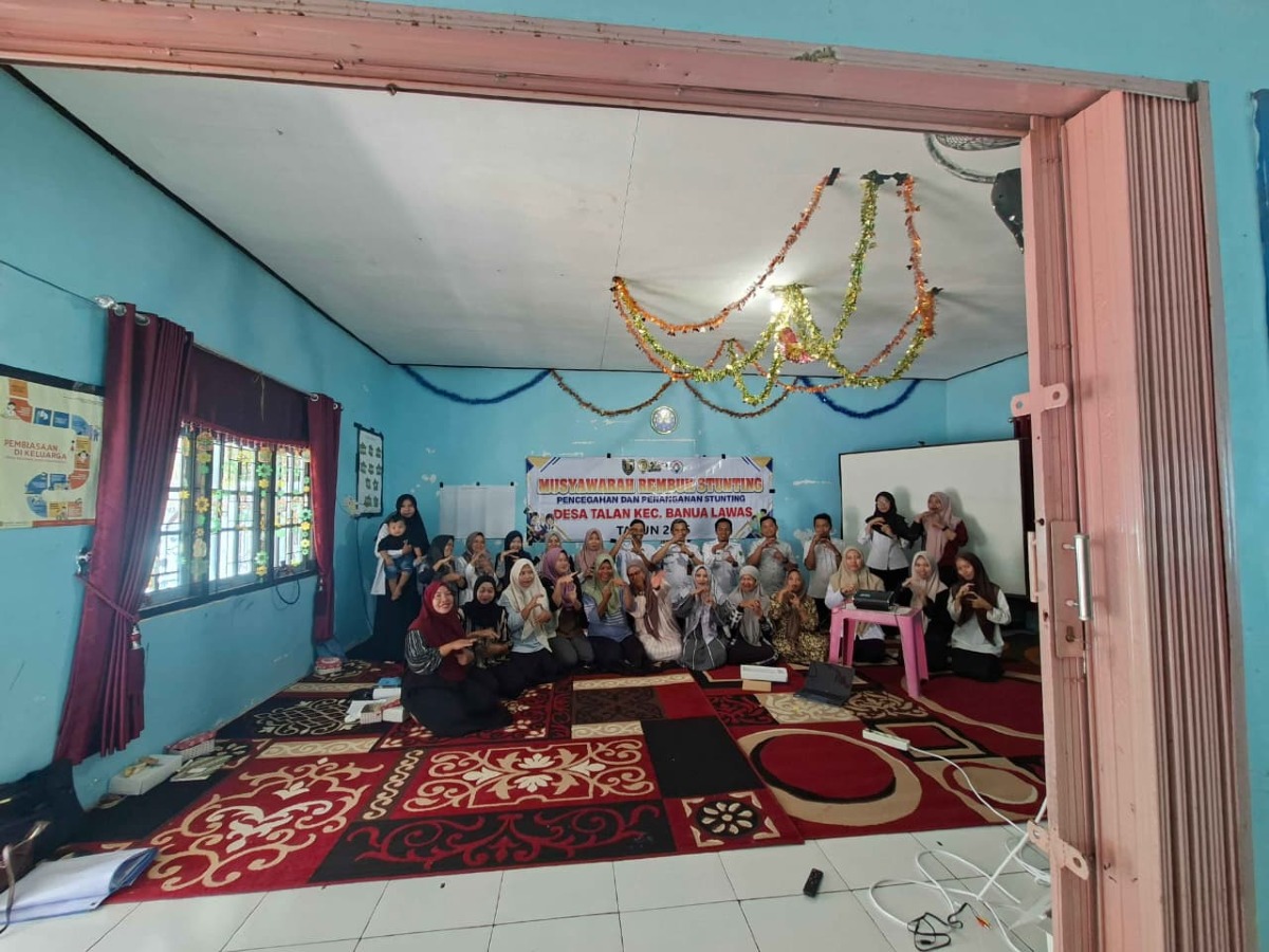 Acara Musyawarah Rembuk Stunting Desa Talan Guna Pencegahan dan Penanganan Stunting