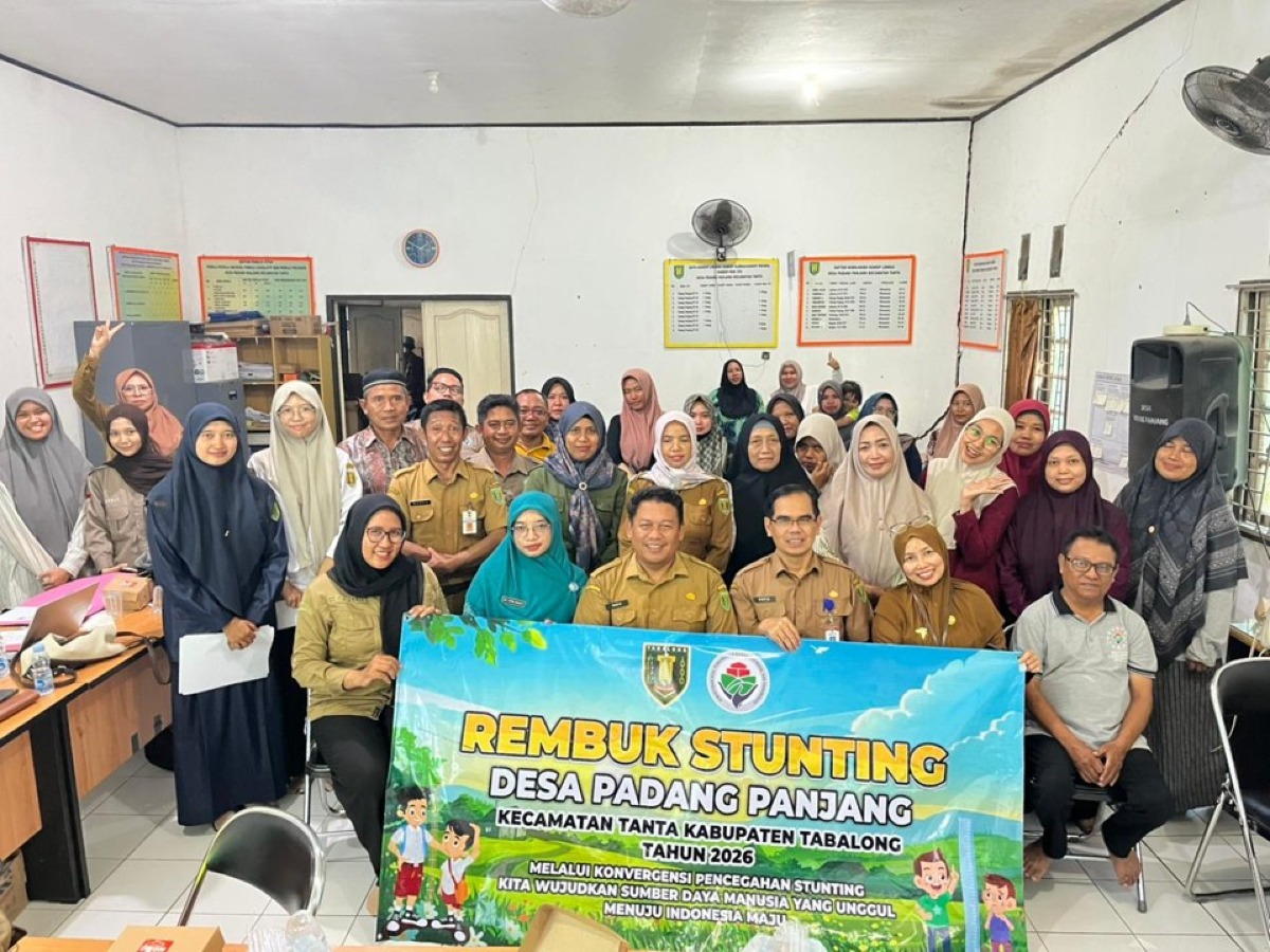 Rembuk Stunting Desa Padang Panjang Tahun 2026, Wujud Komitmen Bersama Menuju Generasi Sehat dan Berkualitas
