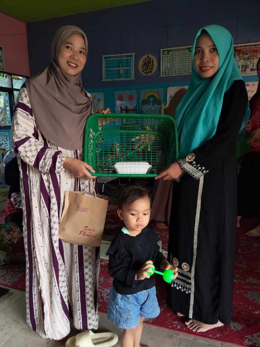 Posyandu kenanga 1 desa Ampukung