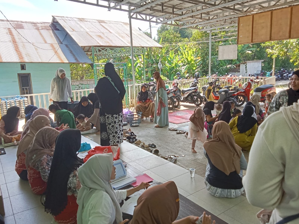 Posyandu kenanga 3 juni desa Ampukung