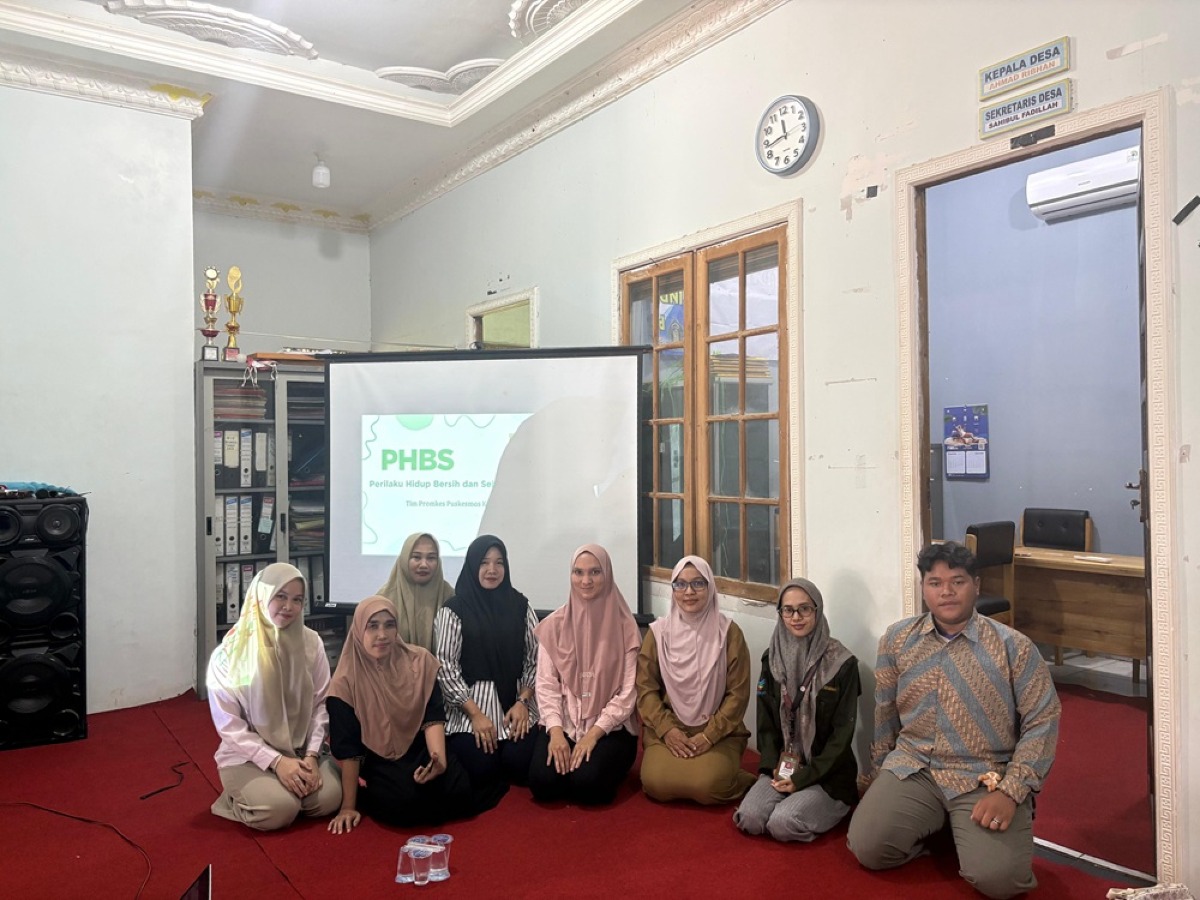 pembinaan kader PHBS desa Ampukung