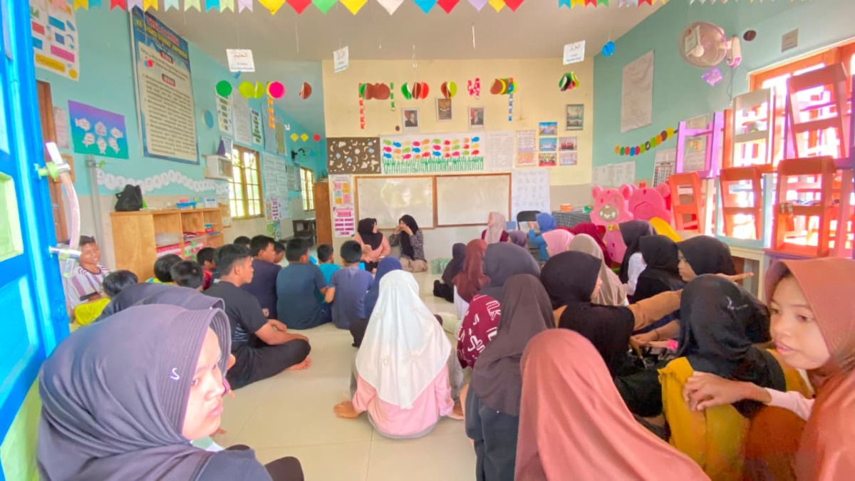 posyandu remaja kenanga 3 desa Ampukung