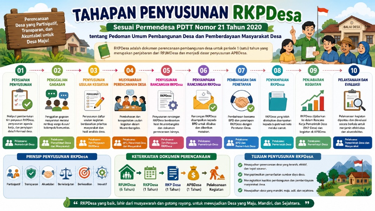 Tahapan Penyusunan RKPDesa TA 2027