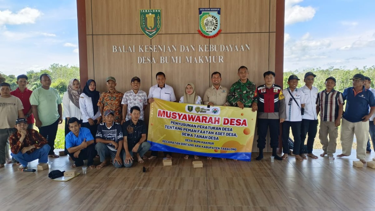 KEGIATAN DESA PENYUSUNAN PERATURAN DESA TENTANG PEMANFAATAN ASET DESA SEWA TANAH DESA
