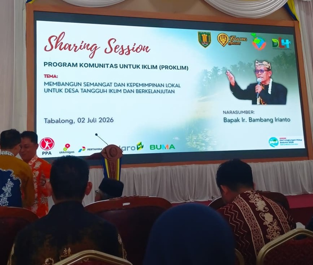 Dukung Desa Peduli Lingkungan, Pemkab Tabalong Gelar Sosialisasi Program Kampung Iklim