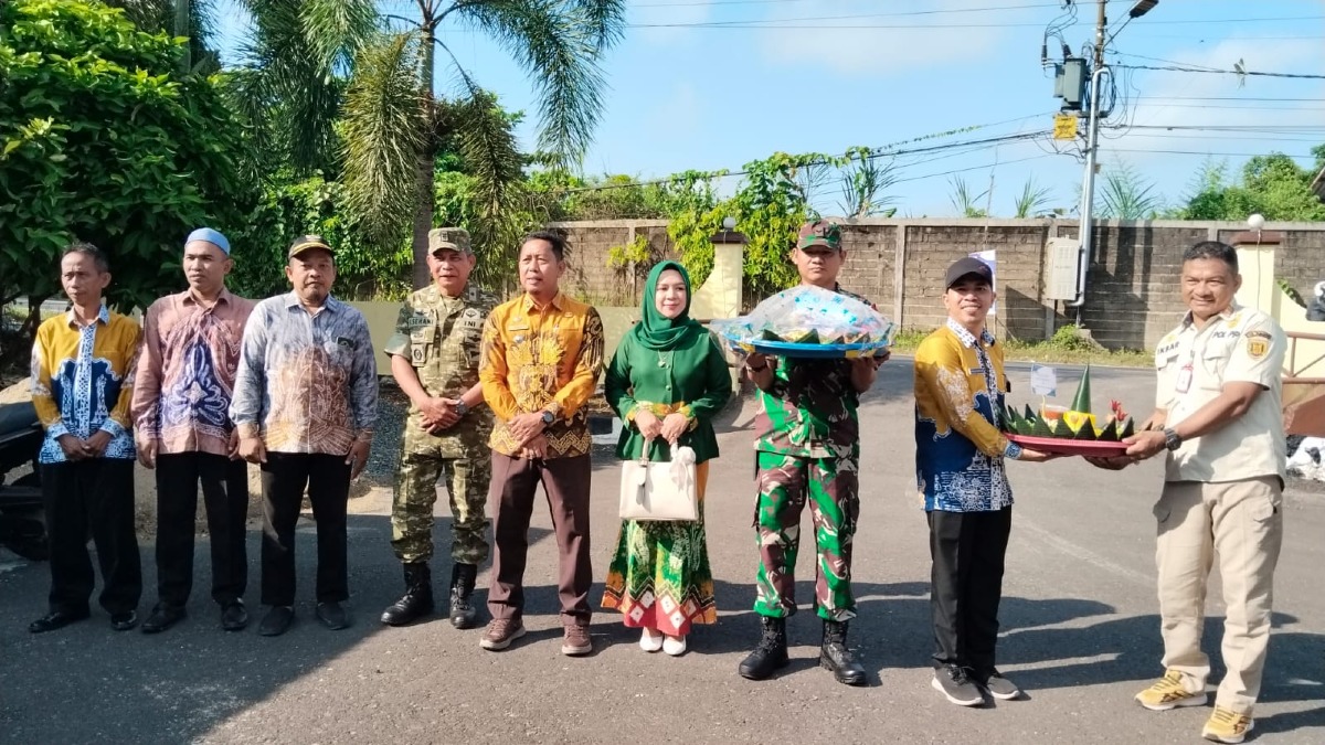 perayaan HUT bayangkara yang ke 80 tahun dikantor polsek kelua