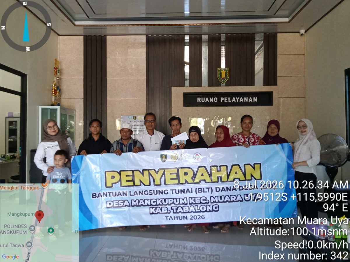Penyerahan Bantuan langsung Tunai (BLT) DD bulan Juli