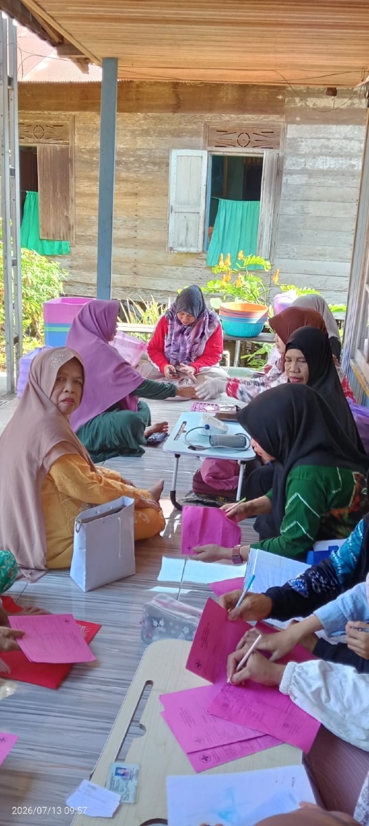 Posyandu lansia desa Ampukung ub juli 2026