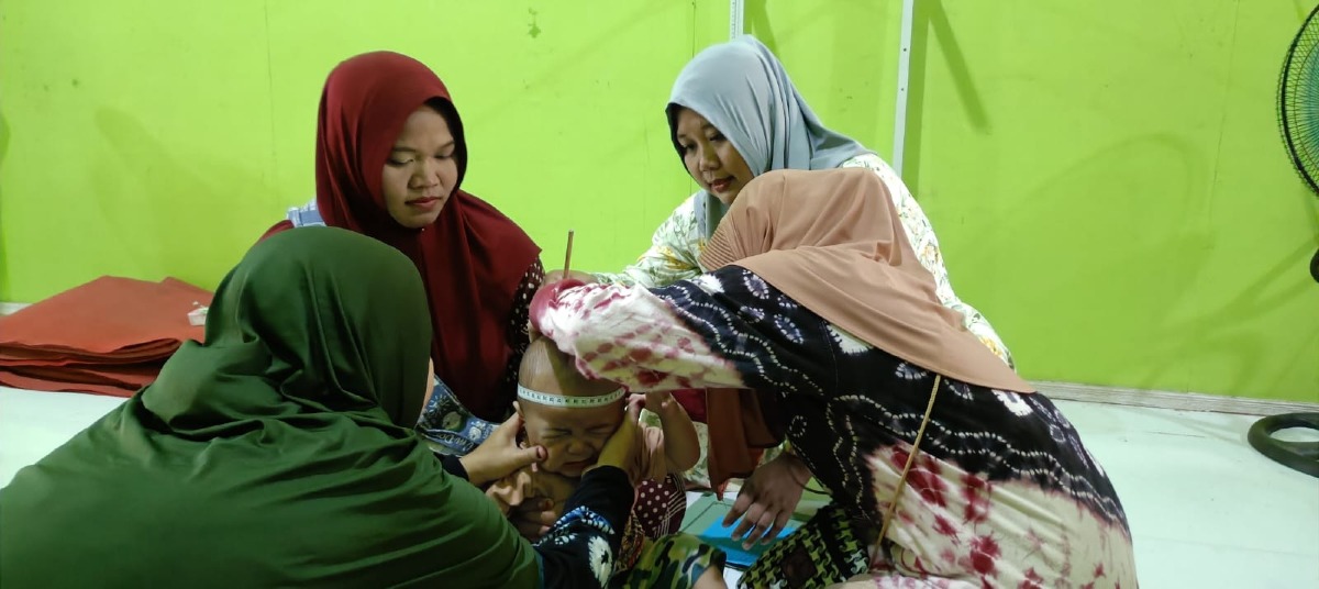 Posyandu 6 spm kenanga 2 desa Ampukung