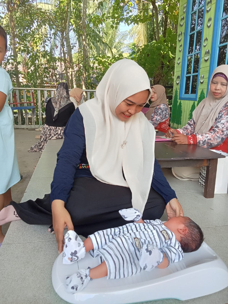 Posyandu 6 spm kenanga 3 desa Ampukung ub juli 2026