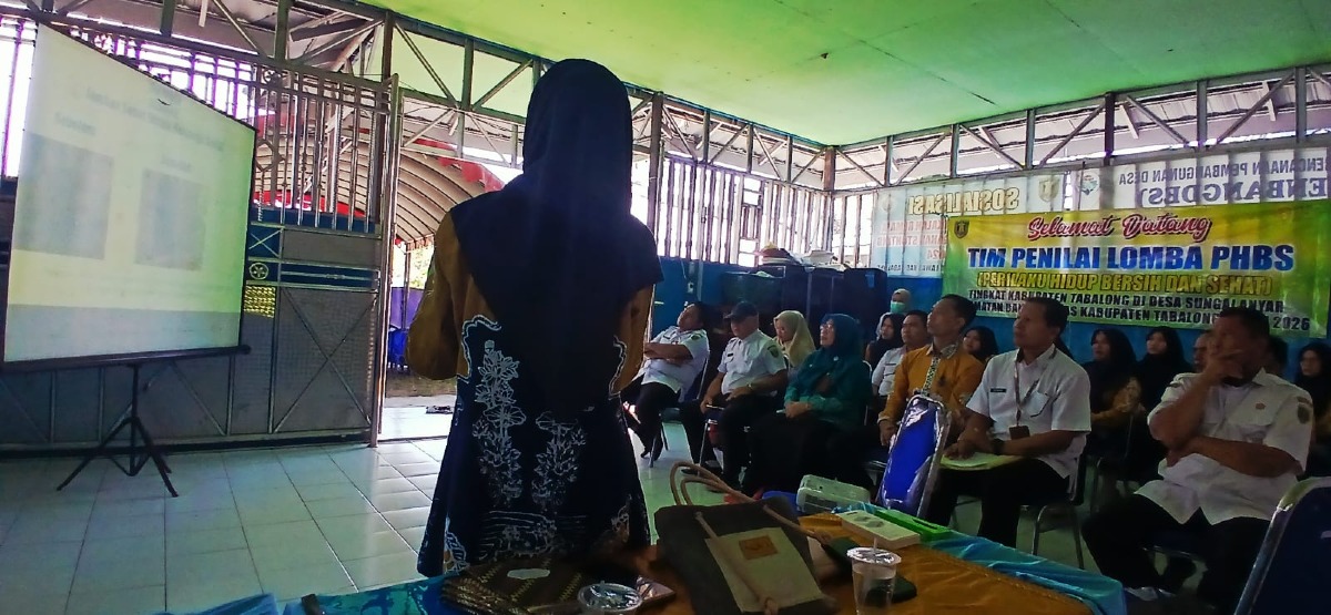 Penilaian Lomba Desa Ber-PHBS Tingkat Kabupaten