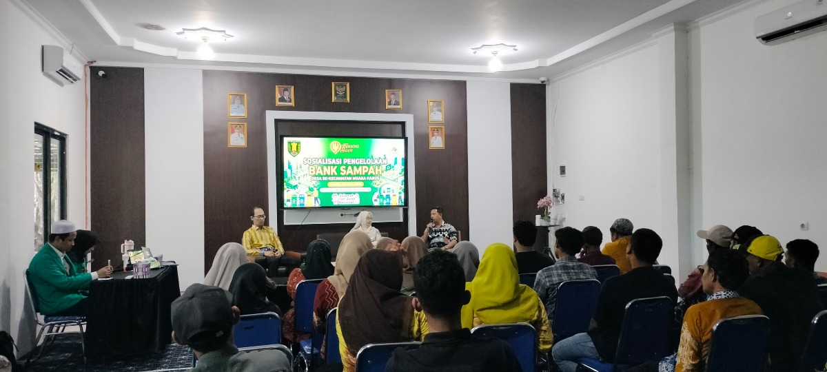 Tingkatkan Efektivitas Pengelolaan Sampah, Kecamatan Muara Harus Gelar Sosialisasi Bank Sampah