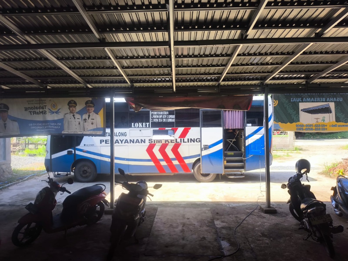 Jemput Bola, Tim SIM Keliling Polres Tabalong Sambangi Desa Juai