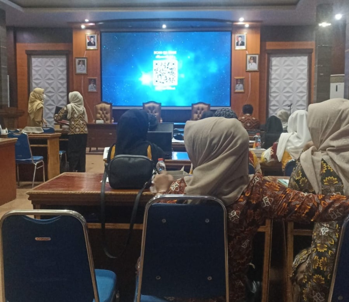 Desa Juai Ikuti Pelatihan/Orientasi Rumah DataKu yang dilaksanakan oleh Dinsos P3AP2KB Kab. Tabalong