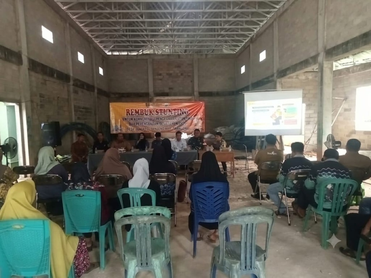 Desa Juai Laksanakan Rembuk Stunting untuk Perbaikan di Bidang Kesehatan