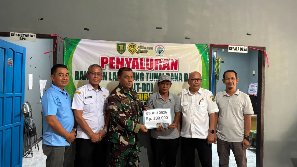 PENYALURAN BLT-DD DESA CATUR KARYA
