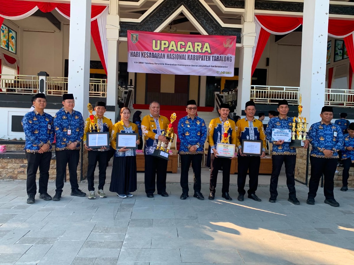 PENYERAHAN HADIAH PEMENANG LOMBA DESA DAN KELURAHAN TINGKAT KABUPATEN TABALONG TAHUN 2026