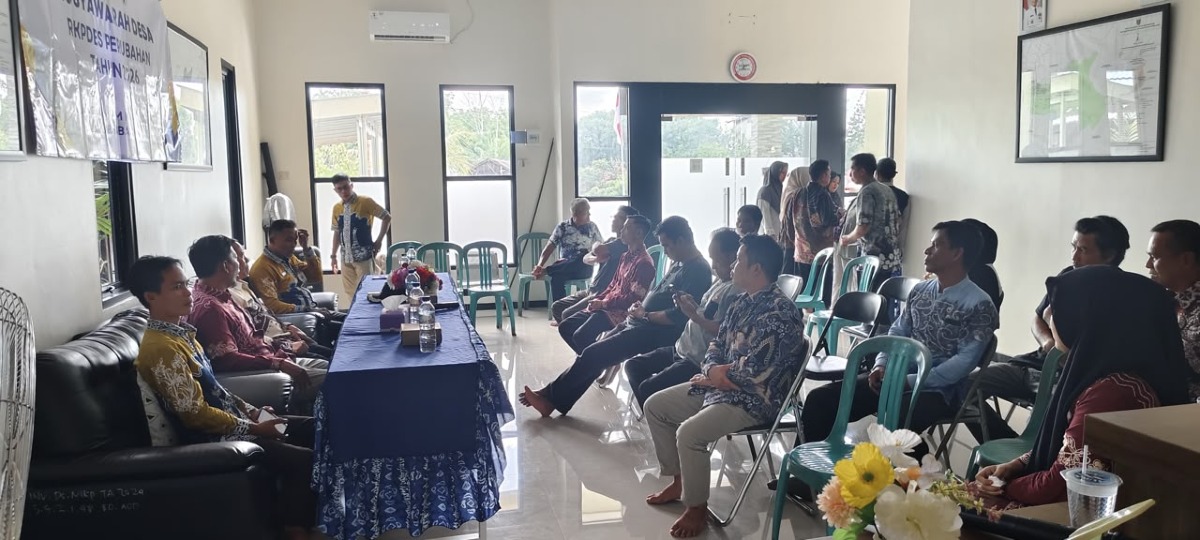 Kegiatan Musdes RKPDes Perubahan 2026 yang diselenggarakan oleh BPD bersama Pemerintah Desa
