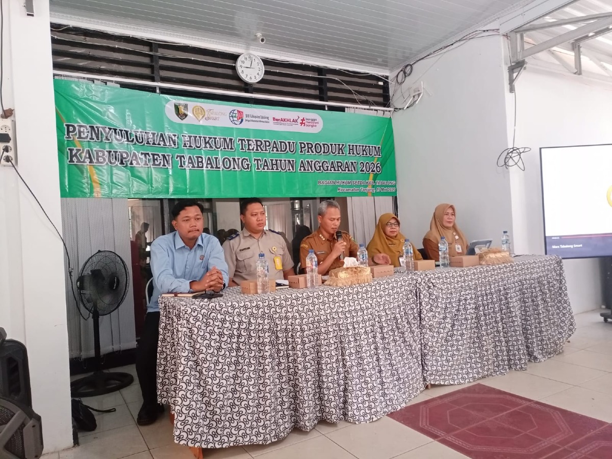 Pemkab Tabalong, Kejaksaan, dan BPN Gelar Sosialisasi Hukum Penataan Aset Desa di Kecamatan Tanjung