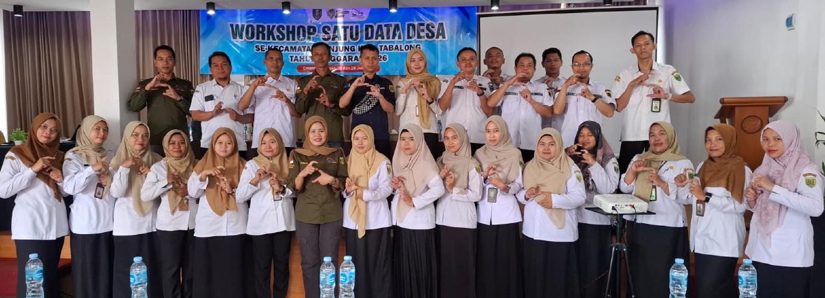 Lanjutkan Workshop Satu Data Desa TA 2026, BKAD Kecamatan Tanjung Hadirkan Pemateri DPMD Tabalong dan Diskominfo Tabalong