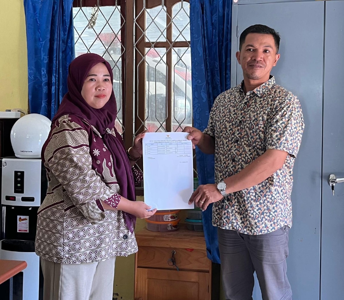 Wujud Kepedulian Pangan, Bantuan Beras Program Bela Tani BAZNAS Kembali Disalurkan di Desa Kambitin