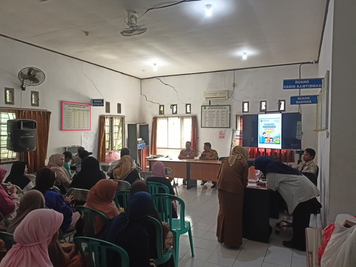 Sosialisasi Graduasi PKH di Desa Padang Panjang Perkuat Pemahaman Warga Menuju Kemandirian