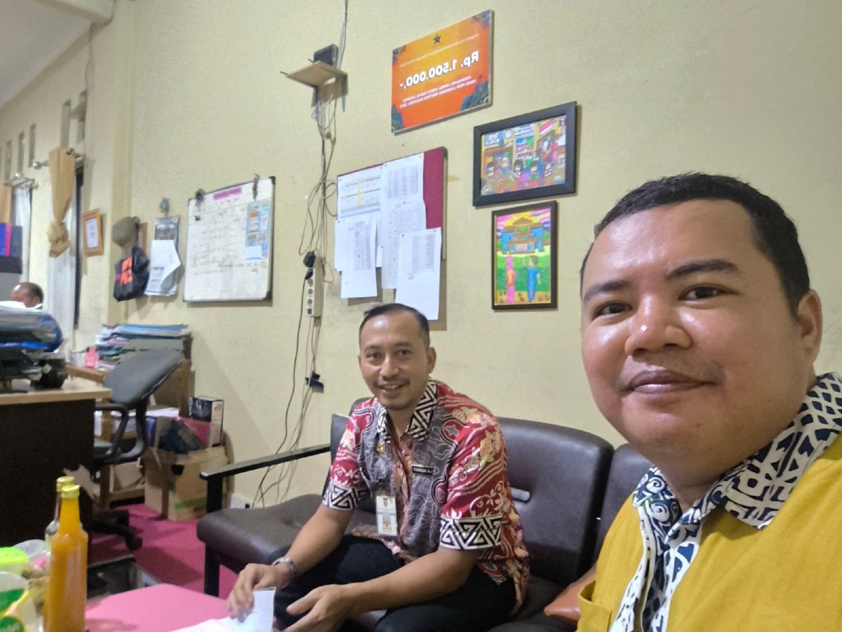 Tingkatkan Fasilitas Literasi RTH, Pemdes Juai Koordinasikan Pengadaan E-Library ke Dispersip Tabalong