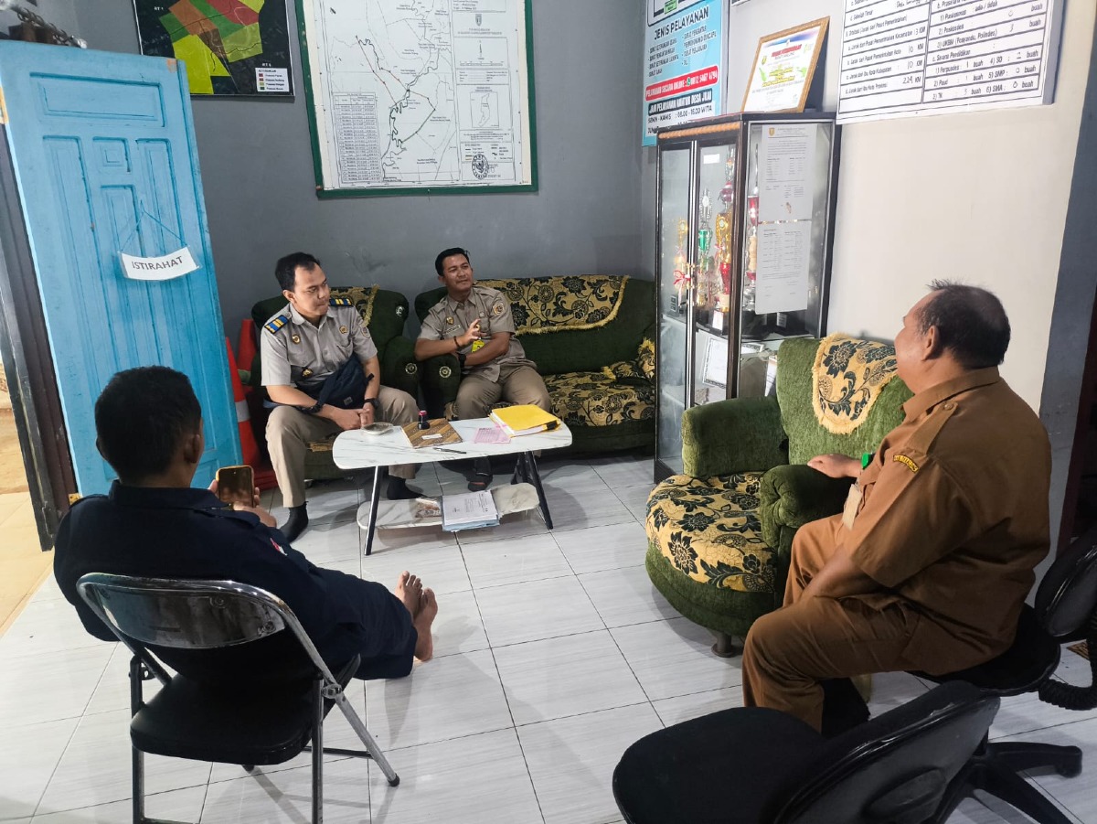 BPN Tabalong Sambangi Kantor Desa Juai, Dorong Percepatan Pendataan dan Legalisasi Aset Tanah Desa
