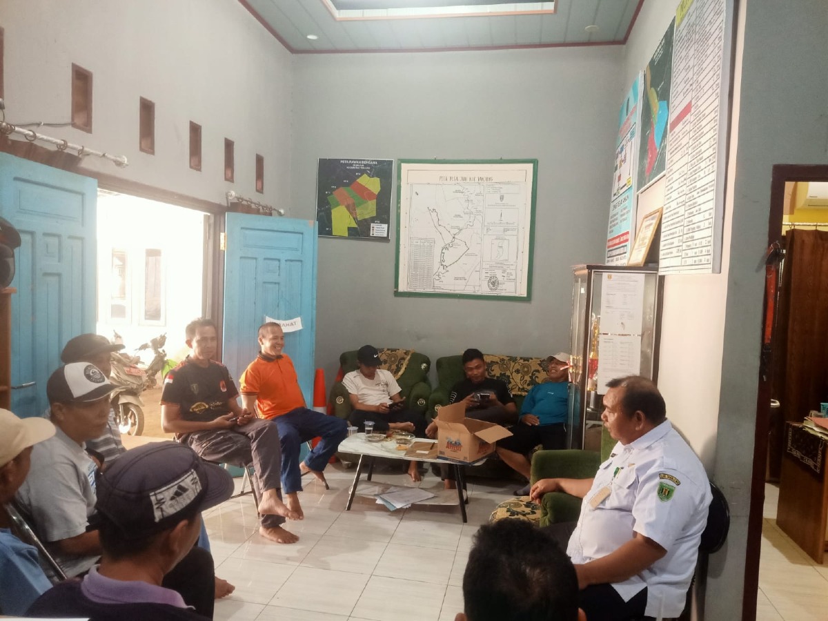 Mantapkan Persiapan Gemajalin, Pemdes Juai Gelar Rapat Koordinasi dan Pemetaan Lapangan