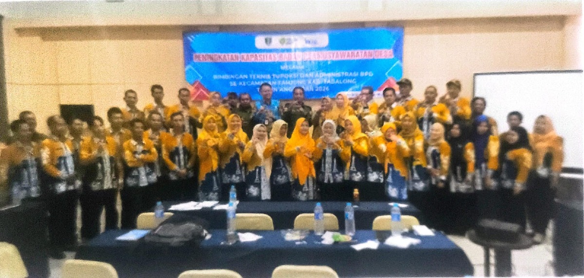 Perkuat Peran dan Tata Kelola Administrasi, BPD Juai Ikuti Bimtek Se-Kecamatan Tanjung