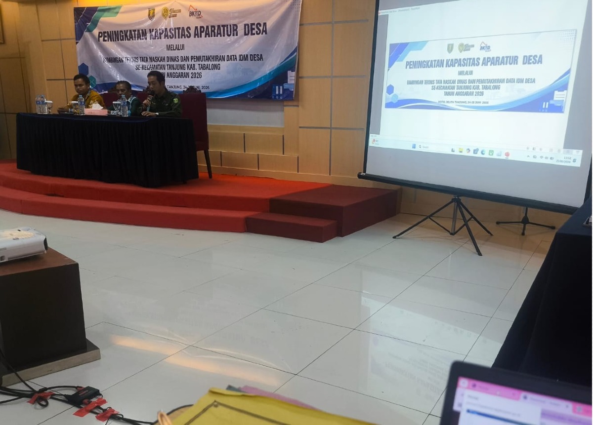 Mantapkan Tata Kelola Administrasi dan Indeks Desa, Pemdes Juai Ikuti Bimtek Se-Kecamatan Tanjung
