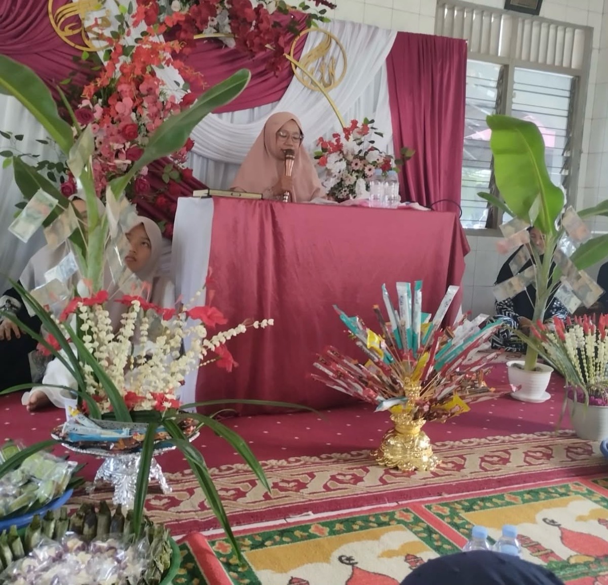 Peringatan Maulid Nabi Muhammad SAW di Langgar Raudathul Jannah desa Mangkupum