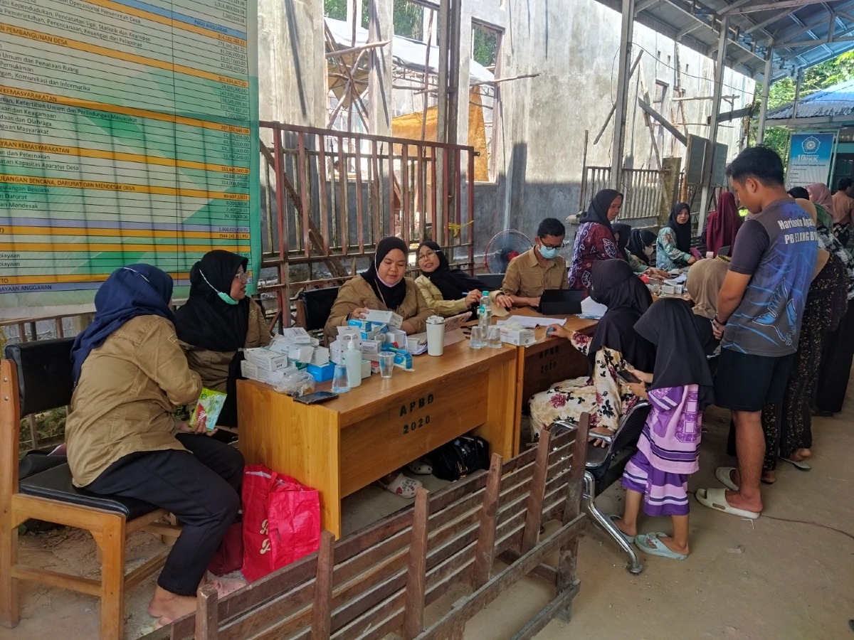 Warga Pulau Ku’u Antusias Sambut Layanan Cek Kesehatan Gratis dari Puskesmas Tanta