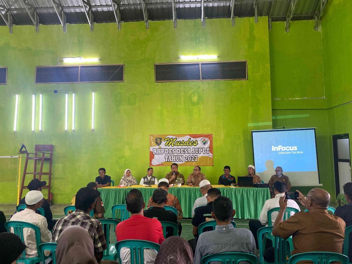 Desa Suput Gelar Musyawarah RKPDes 2027 dan Musrenbangdes 2028
