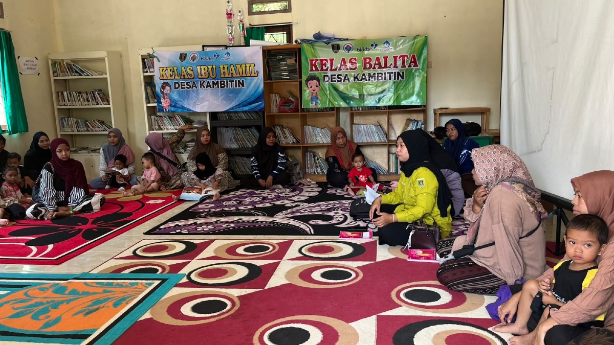 Dorong Kesehatan Ibu dan Anak, Bidan Desa Kambitin dan Puskesmas Hikun Kembali Gelar Kelas Ibu Hamil serta Balita