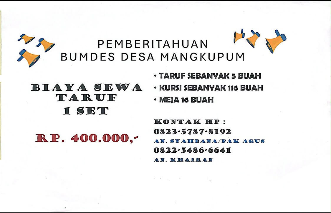 Sewa Taruf 1 Set