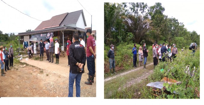 Acara Sidang Lapangan yang dilakukan oleh Pengadilan Negeri Tanjung :