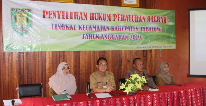 Penyuluhan Hukum Perda Tingkat Kecamatan Tahun 2019