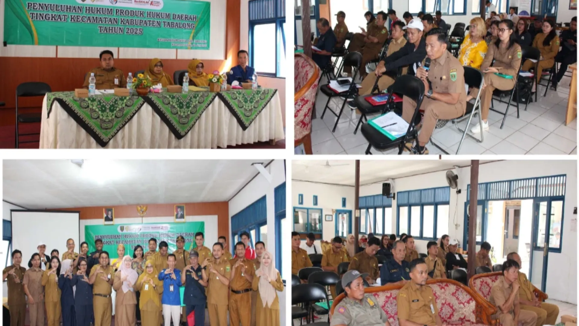 PENYULUHAN HUKUM PRODUK HUKUM DAERAH TINGKAT KECAMATAN DI KECAMATAN UPAU PADA TANGGAL 24 JUNI 2025