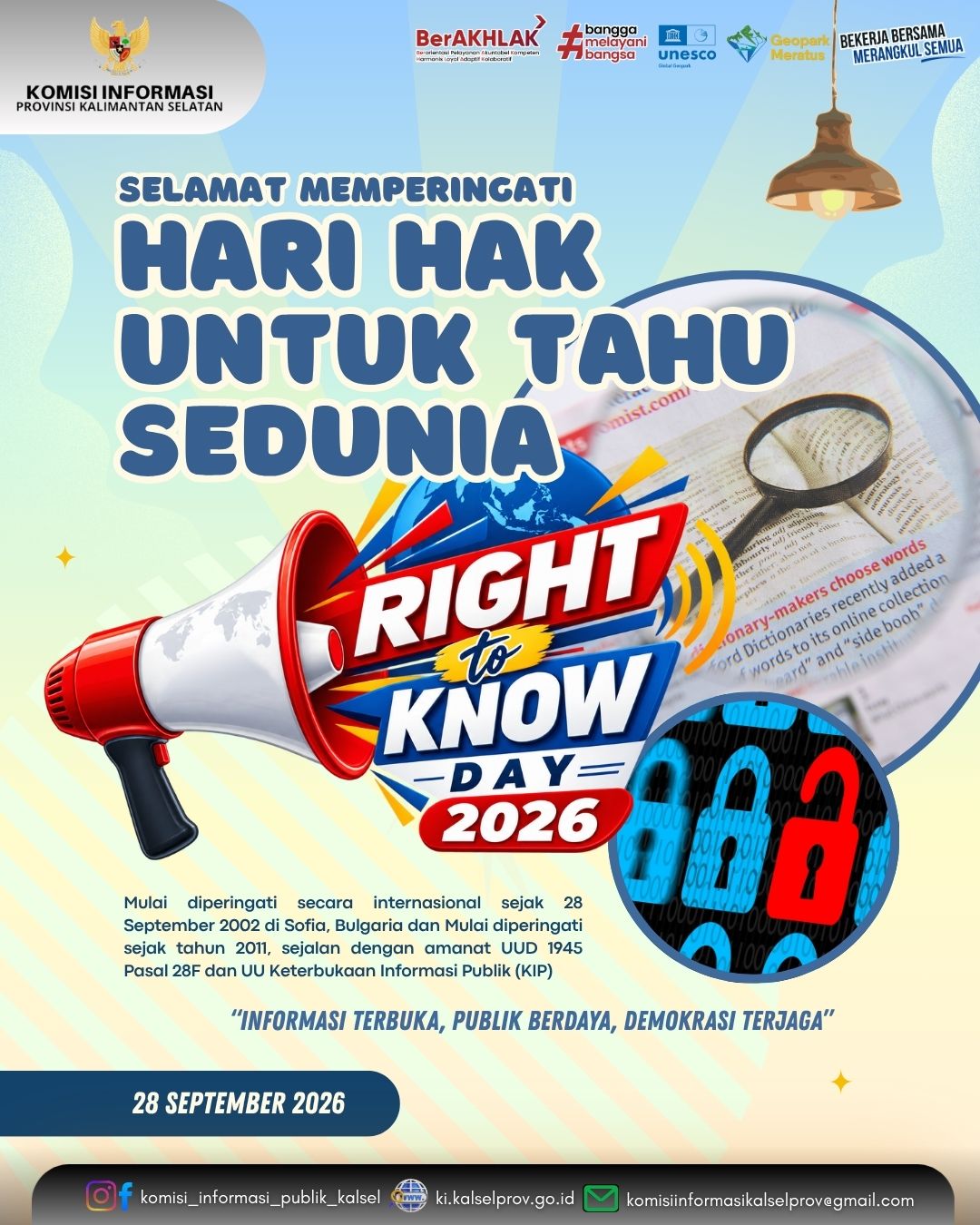 Hari Hak Untuk Tahu Sedunia