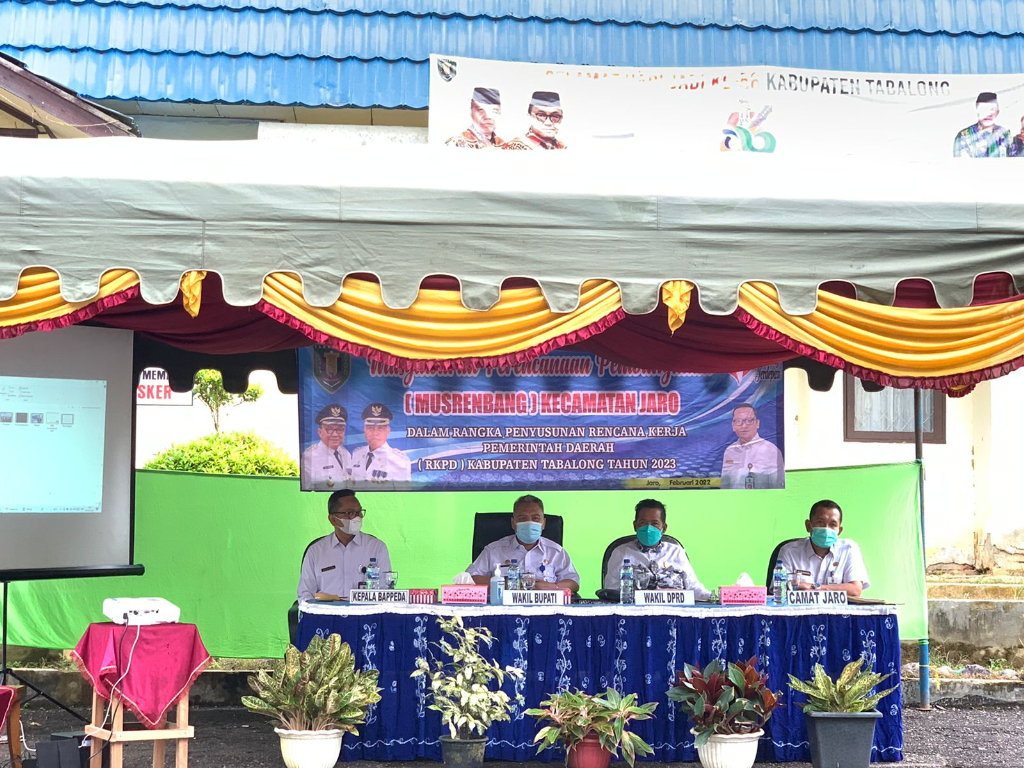 Musrenbang RKPD Di Kecamatan, Jaro Siapkan 127 Usulan