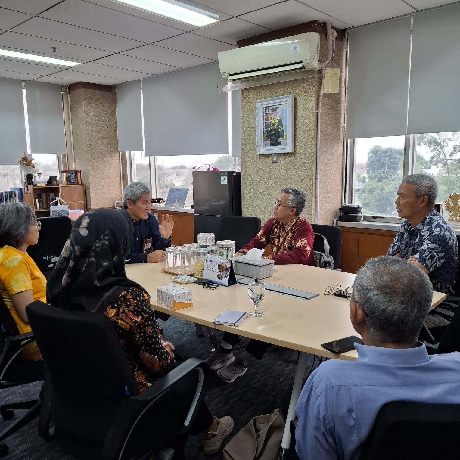 Koordinasi dengan kampus ITPLN Jakarta Barat - MoU untuk program beasiswa Tabalong SMaRT