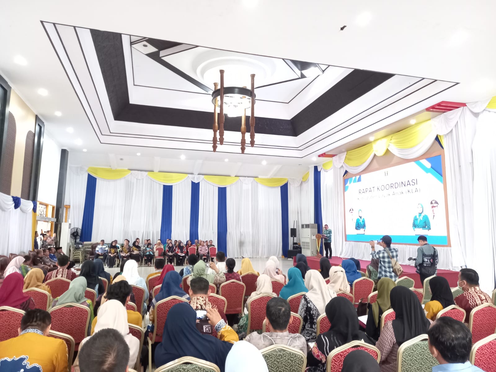 Kawal Hak Anak, Dinas Sosial, Pemberdayaan Perempuan, Perlindungan Anak, Pengendalian Penduduk, dan Keluarga Berencana Kabupaten Tabalong Ikuti Rakor Evaluasi Capaian Indikator KLA 2026