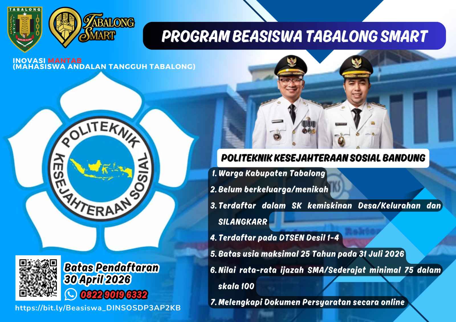 KABAR GEMBIRA: Pendaftaran Beasiswa 1000 Sarjana Tabalong Diperpanjang, Simak Jadwal dan Syaratnya!