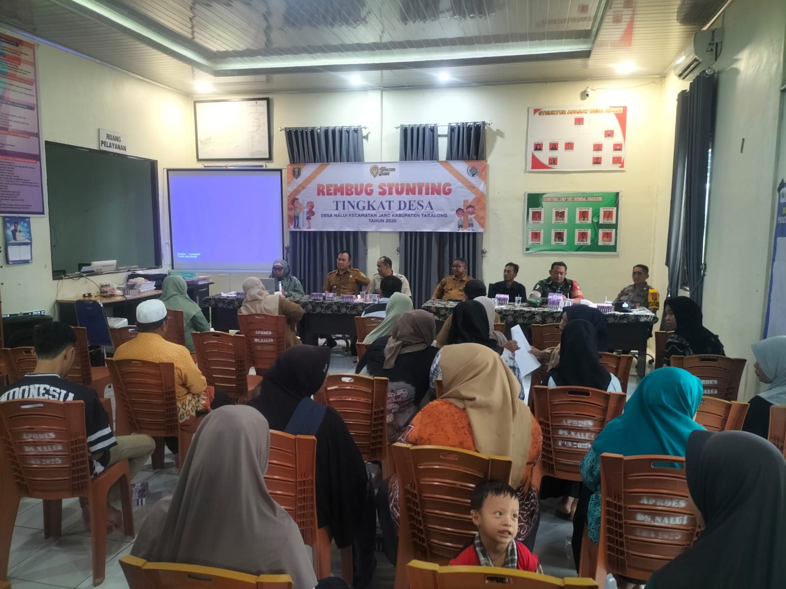 Camat Jaro Gelar Rembuk Stunting Tingkat Desa Nalui