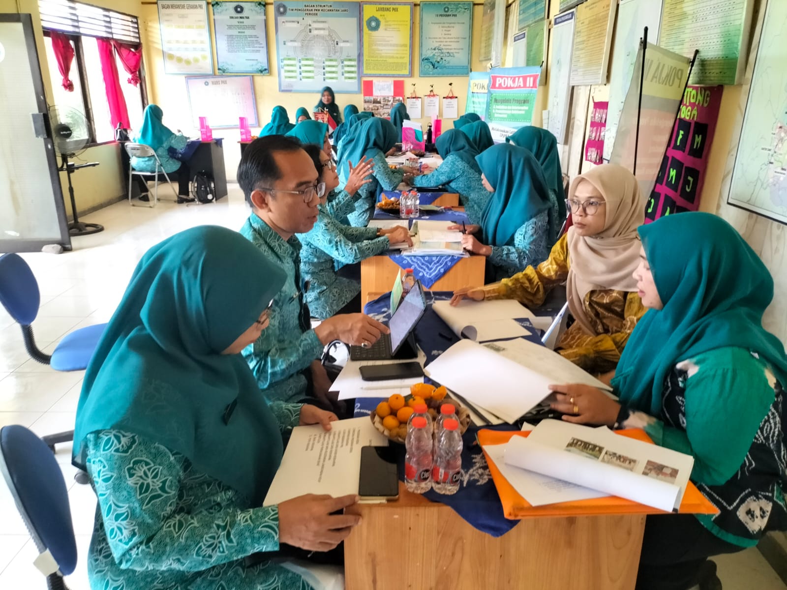 Lomba Administrasi PKK Tingkat Kabupaten di Kecamatan Jaro