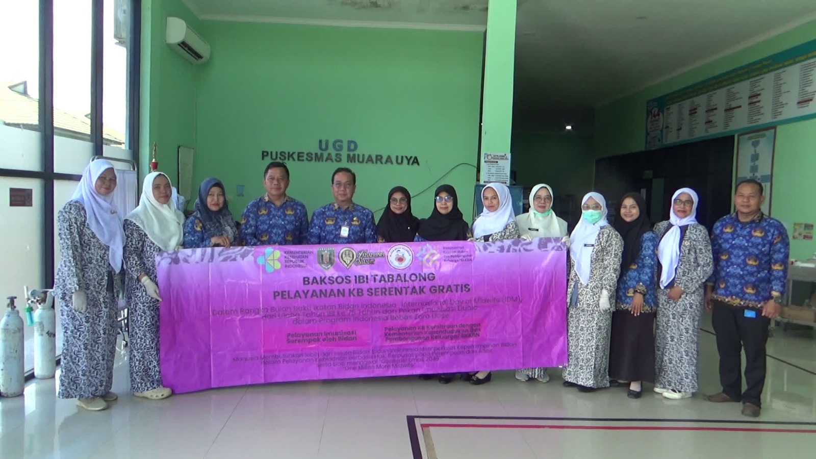 Peringati HUT IBI ke-75, DinsosP3AP2KB dan IBI Kabupaten Tabalong Gelar Layanan KB Gratis Serentak