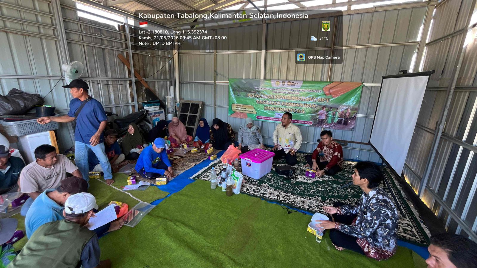 Pelatihan Pengendalian OPT pada Tanaman Padi