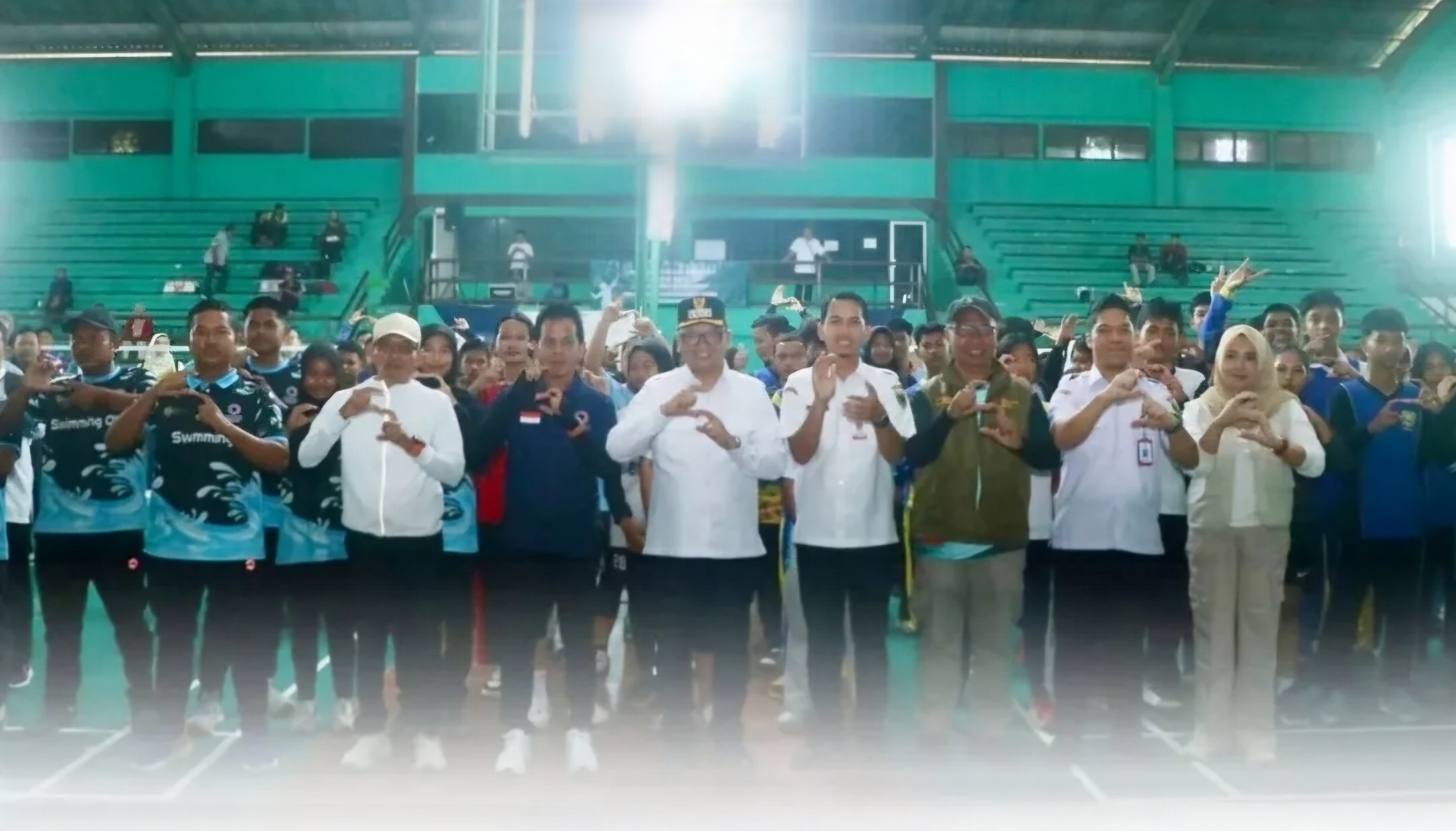 Bupati Tabalong Resmi Buka O2SN SMP 2026 dan Lepas Empat Atlet Akuatik ke Open Water Swimming Asia Tenggara